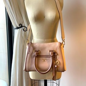 Michael Kors NEW Carine pebbled leather satchel